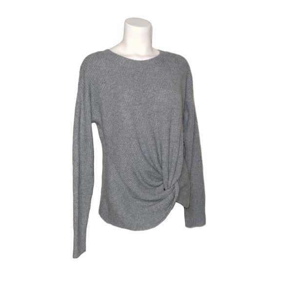 Aerie Offline Twist Front Long Sleeve Ribbed Sweater Sz Medium Athleisure EUC - Picture 7 of 14